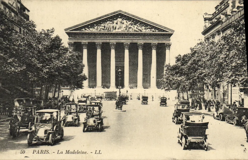 Paris - A Madeleine — editor LL, n° 59 - Frente