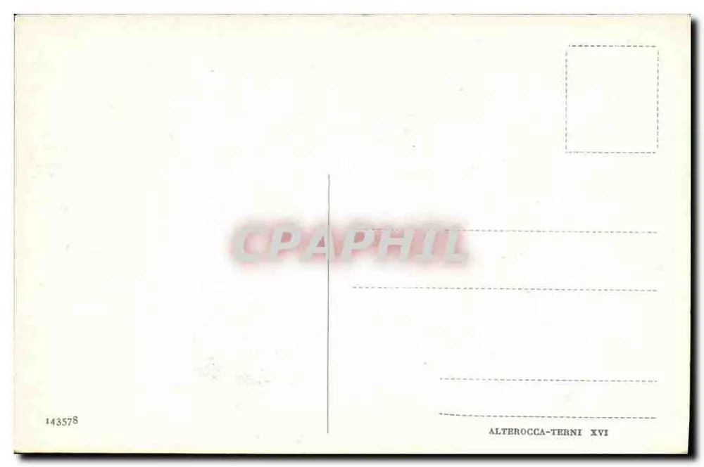 San Remo - Panorama do Poggio — vista de um promontório com um jumento e um homem — editor ALTERROCCA-TERNI XVI, n° 143578 - Verso