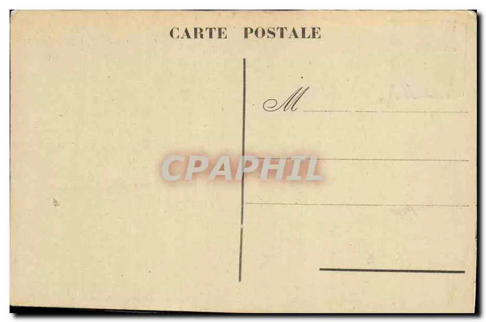 Sierre — Castelo J. J. Mercier — J. J. 8101 - Verso