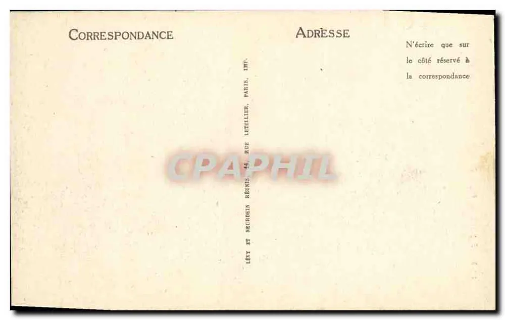 Paris — Place de la Bastille und Säule vom Juli — LL — Nr. 1244 - Rückseite