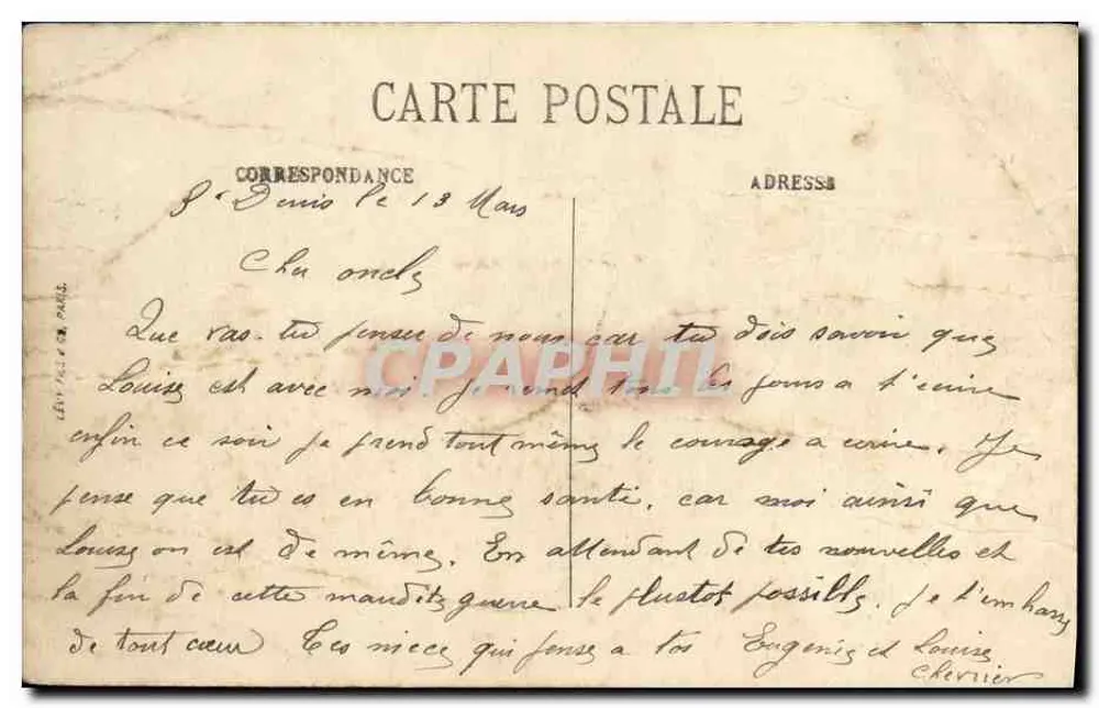 Paris — Der Platz der Bastille und die Säule von Juli — n°28 - Rückseite
