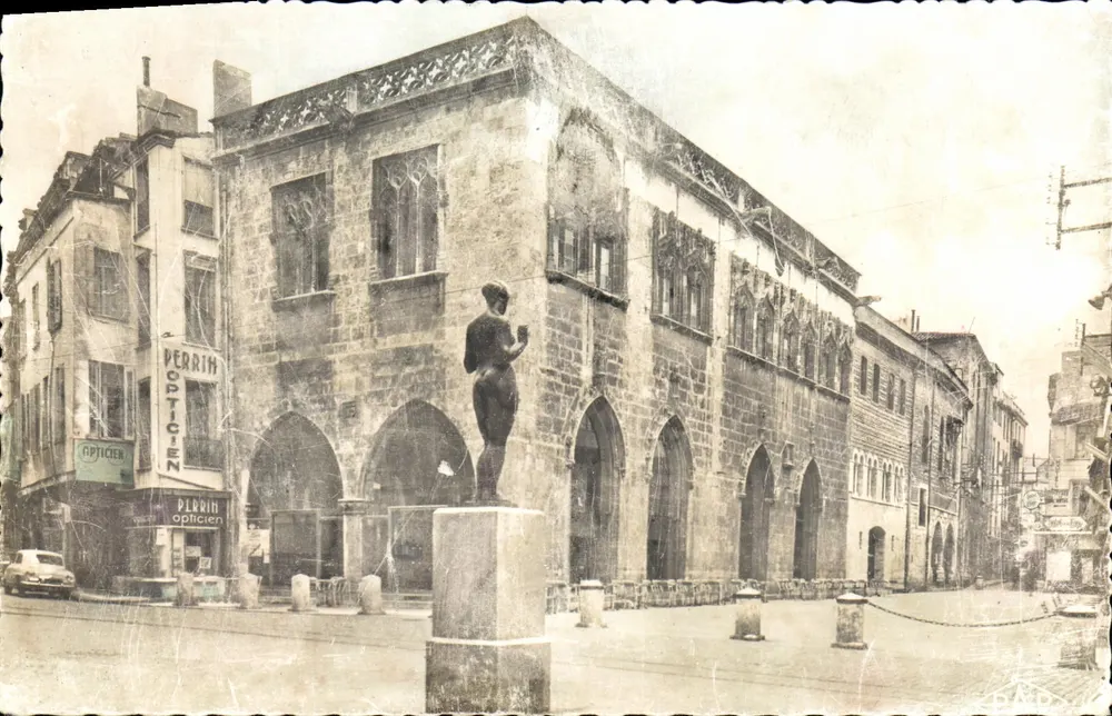 La Loge de Mer und der Café de France — Rathaus von Perpignan — Éditeur : Éditions PAGES - Vorderseite