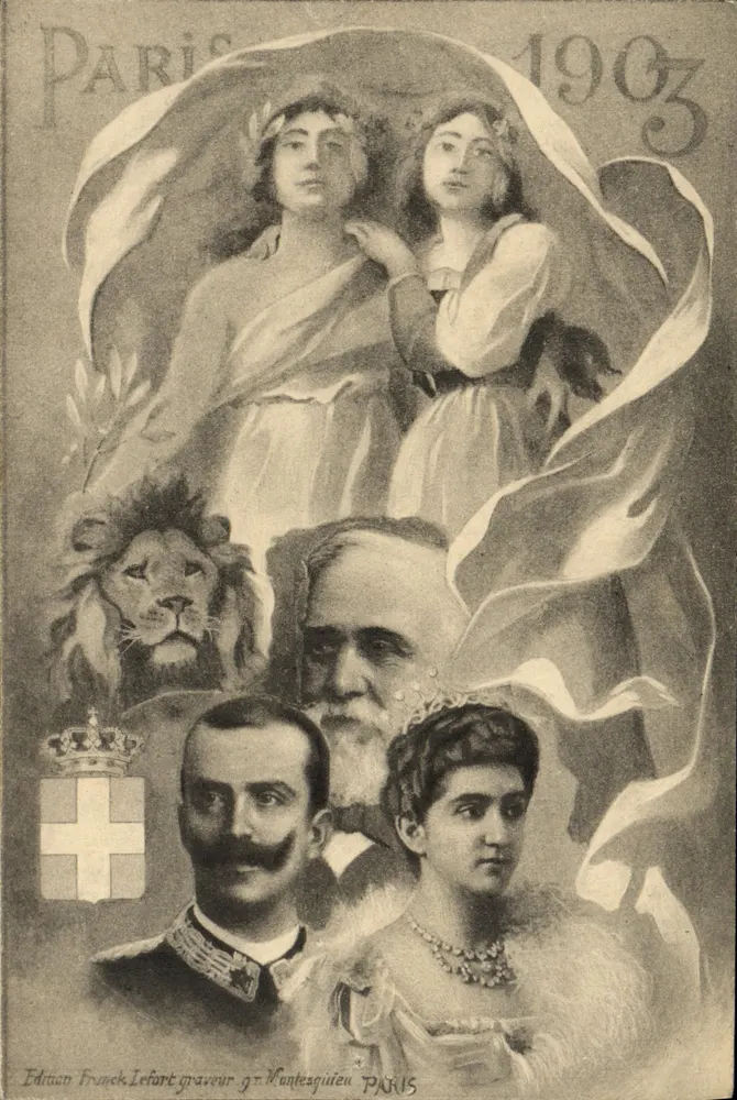 Paris — Weltausstellung 1903 — Edition Franck, Gravur von Mantesguiten - Vorderseite