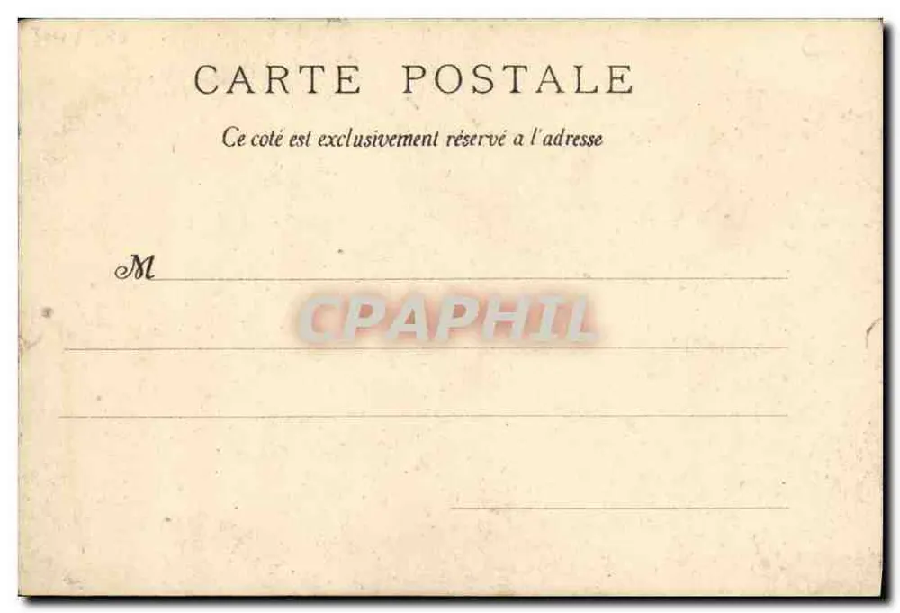 Paris — Weltausstellung 1903 — Edition Franck, Gravur von Mantesguiten - Rückseite