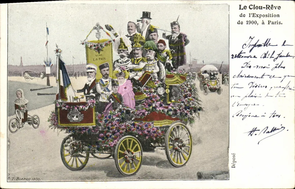 Le Clou-Rêve — Ausstellung 1900 in Paris — T. Bianco 1900 - Vorderseite