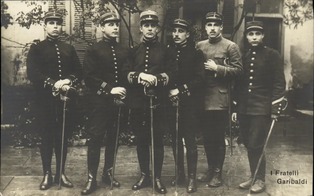 Os Fratelli Garibaldi — I Fratelli Garibaldi — editor desconhecido, número de série não visível - Frente