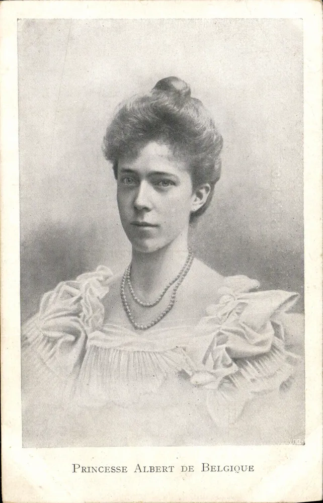 Princesa Albert da Bélgica — retrato — VBOX - Frente