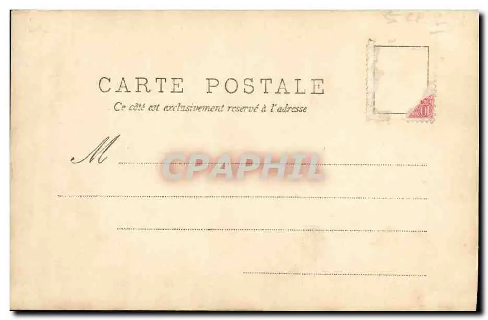Mulher com vestido de justiça e menina — cena humorística — A.N. PARIS, n° IV - Verso