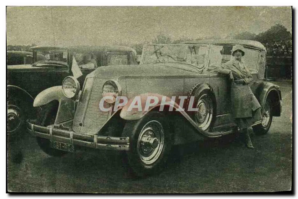 Voiture classique — modèle de type cabriolet — éditeur Rosacatt, Vol. 1935 - Awers