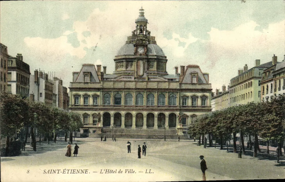 Saint-Étienne — L'Hotel de Ville — LL. - Recto