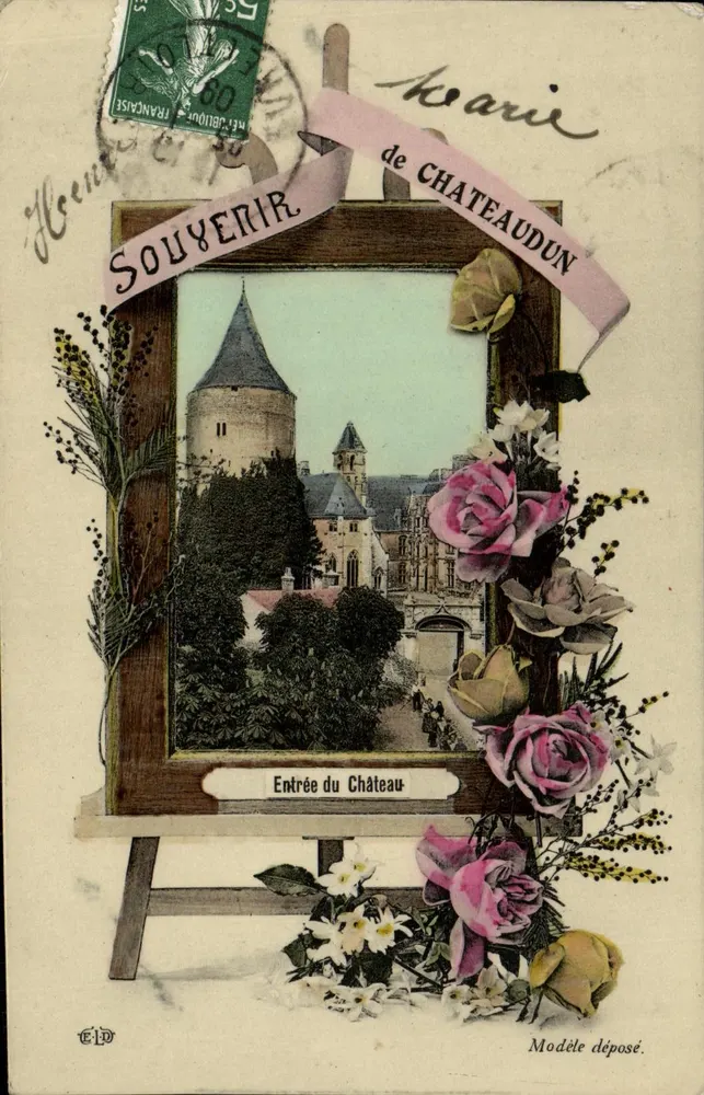 Entrada do Castelo — Châteaudun — EID - Frente