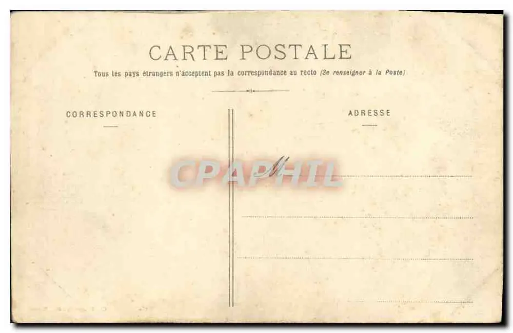 Chartres — A Place Chatelet e a Catedral — Ch. Foucault, editor, Dreux - Verso