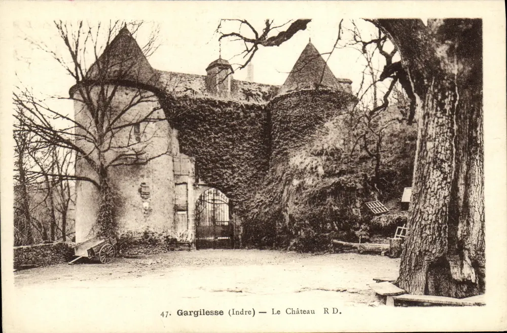 Gargilesse (Indre) — O Castelo R.D. - Frente