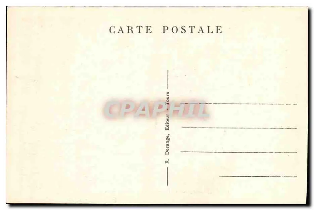 Gargilesse (Indre) — O Castelo R.D. - Verso