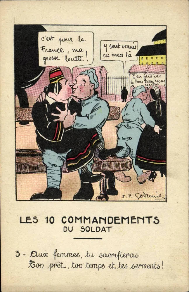 Os 10 Mandamentos do Soldado — Mandamento 3 — J.P. Sobrenie - Frente
