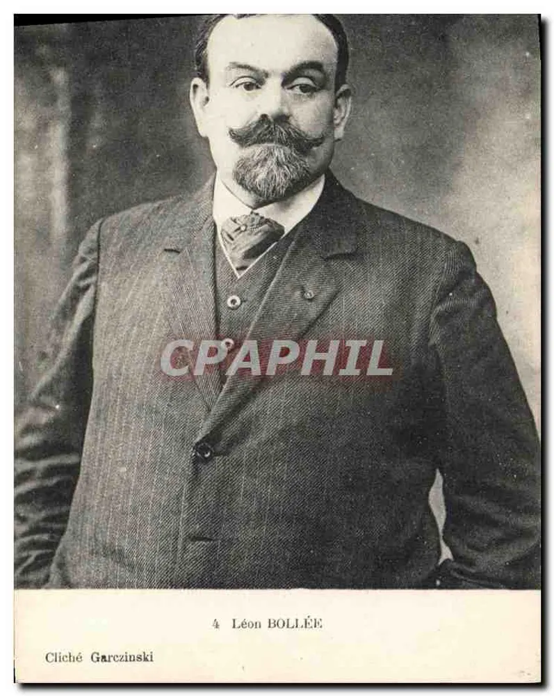 Léon BOLLÉE — Portrait — Cliché Garczinski - Frente
