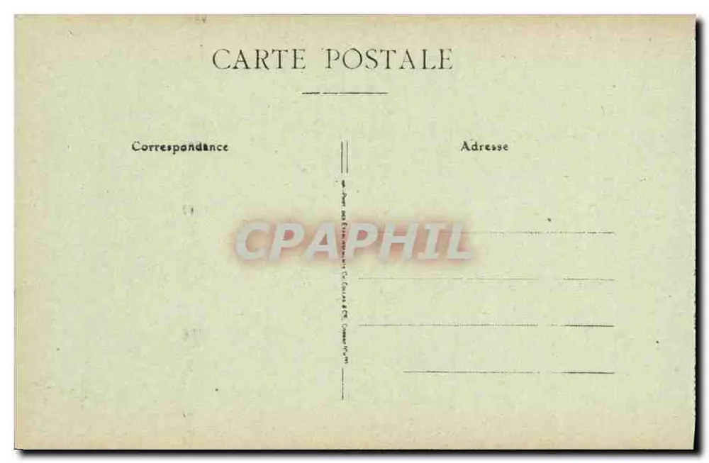 Erster Motor und erste Propeller — Photographie Garczinski — n°6 - Rückseite