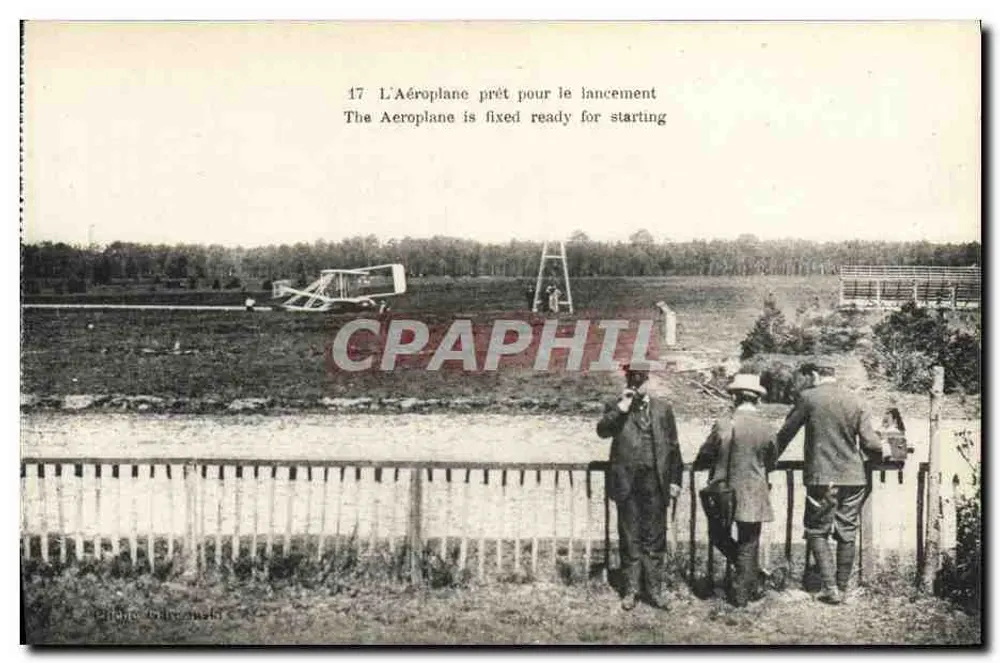 Flugzeug bereit zum Start — Priché (Frankreich) — n°17 - Vorderseite