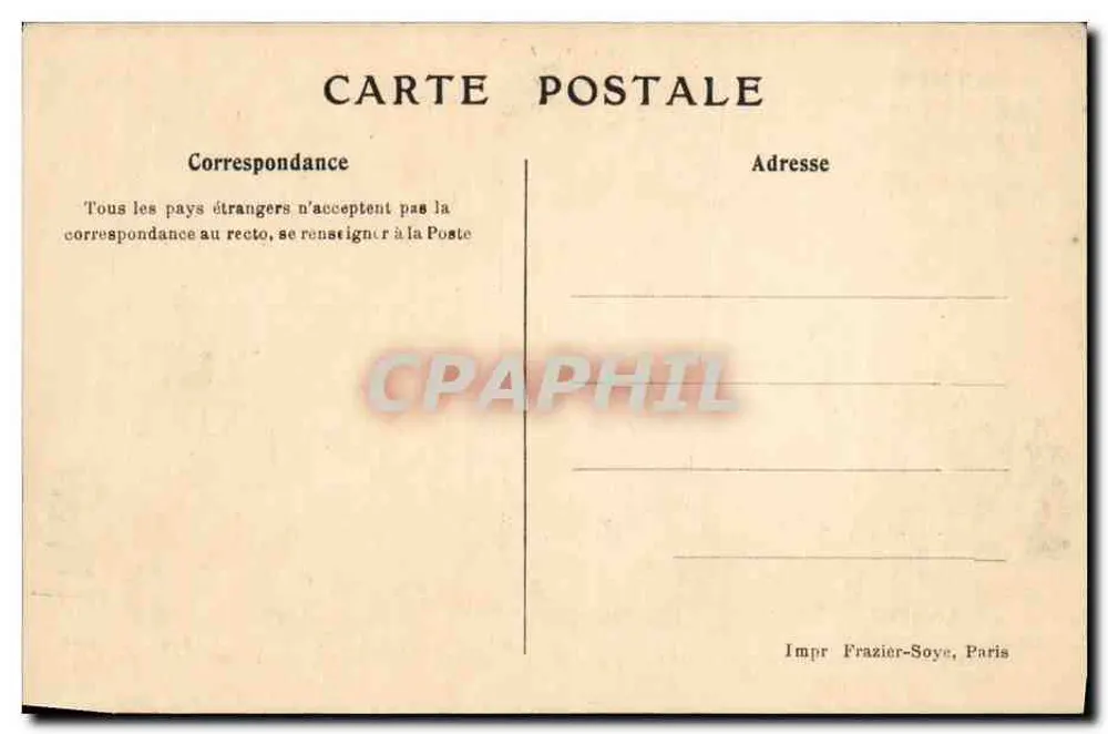 A Revolução, Napoleão I — Ligue Maritime Française — 8, rue La Boëtie, Paris - Verso