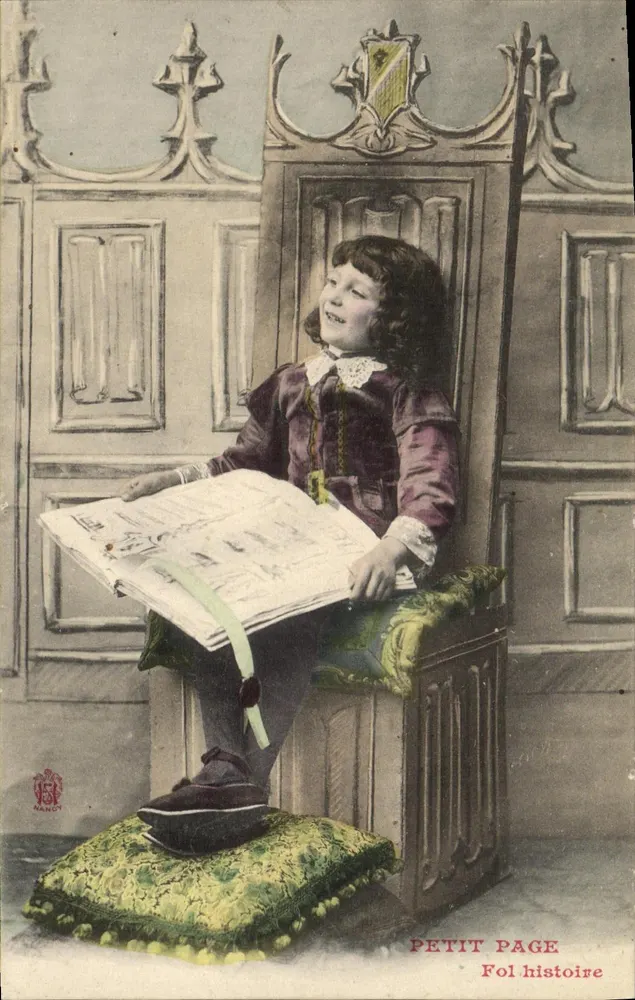 Kleiner Page — Fol Geschichte — Petit Page, Nr. 127 - Vorderseite