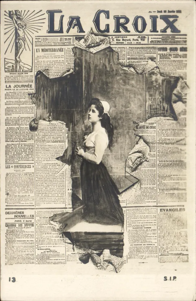 La Croix — Kirchenzeitung — Nr. 2784 — Verlag S. Rus Bayard, Paris VIII - Vorderseite