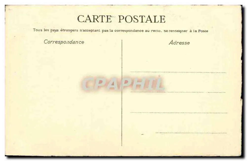 Zeilboot op een meer — landschap — Capéran H.J. - Achterkant
