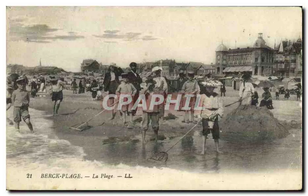 Berck-Plage — A Praia — LL - Frente
