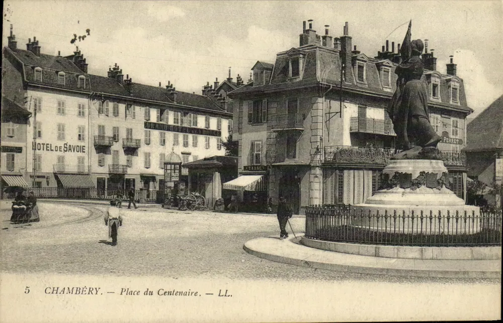 Chambéry — Place du Centenaire — LL. - Vorderseite