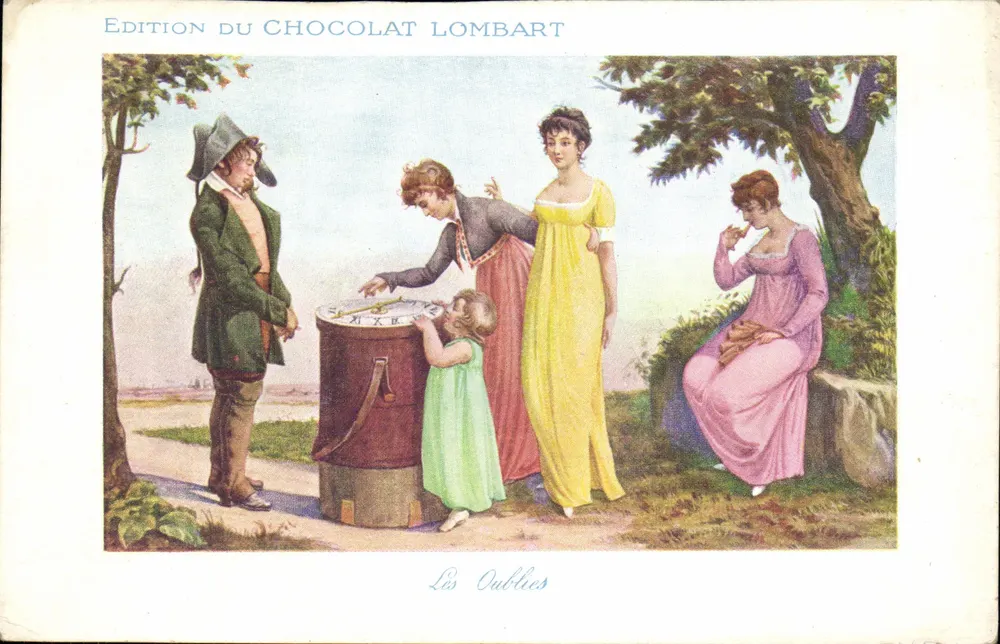 Les Oubliés — Edição do Chocolate Lombart - Frente