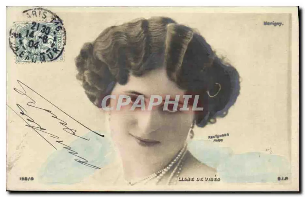 Liane de Varnes — Portrait — Reuilly-sur-Marne, S.I.P. n° 188/8 - Vorderseite
