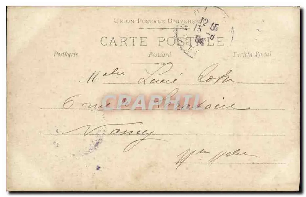 Liane de Varnes — Portrait — Reuilly-sur-Marne, S.I.P. n° 188/8 - Rückseite