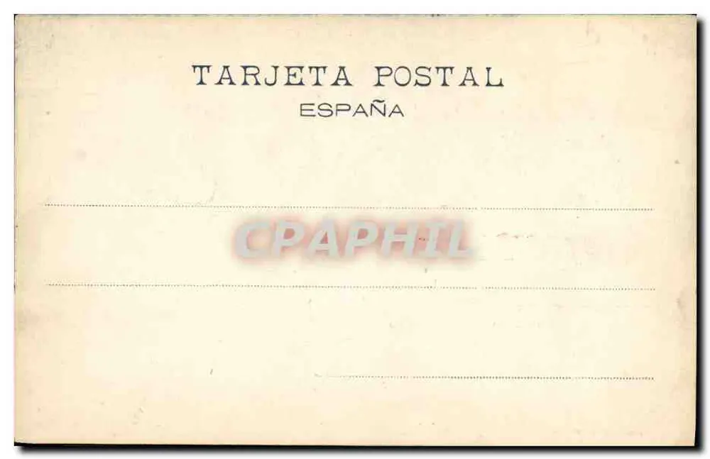 Corrida de Toros — Una Vara — Hauser y Menet, Madrid, n° 697 - Rückseite