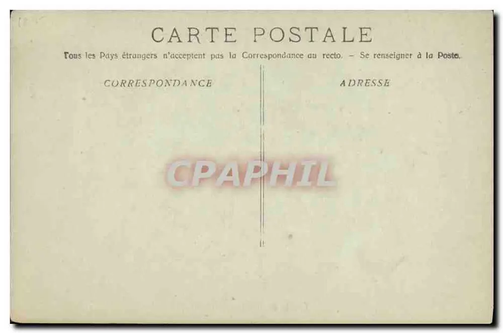 Stierkampf — Sturz des Picadors — Phototype E. Lacoud Marantille - Rückseite