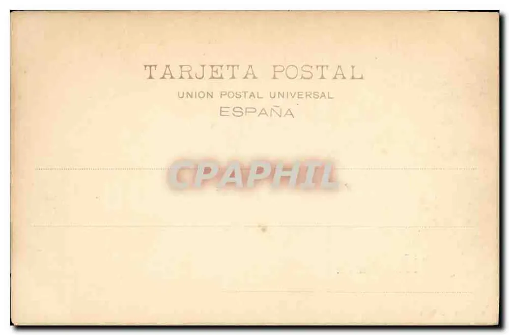 Corrida de Toros — Suerte de Matar — Hauser y Menet, Madrid - Rückseite