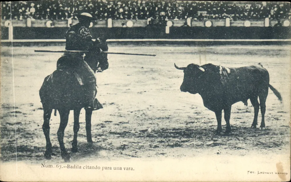 Badila citando para una vara — Num. 63 — Fot. Launkt Madrid - Vorderseite