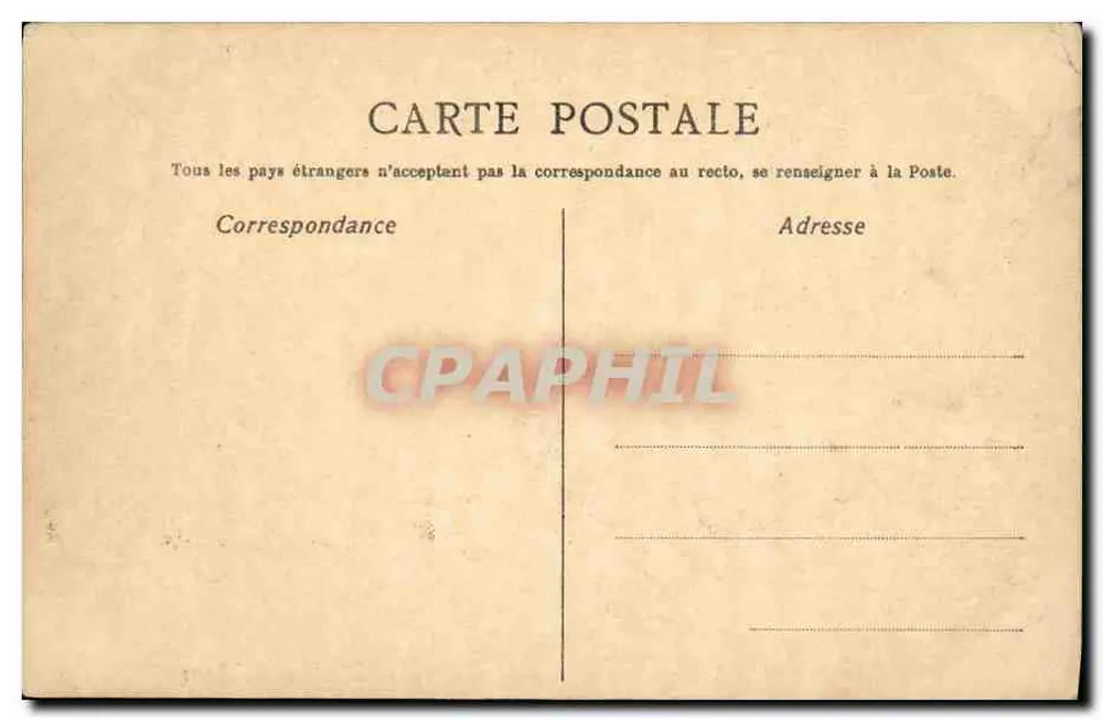 La Grande Distribution — Politieke tekening — Uitgever G. (ondertekend) — serie-nummer niet zichtbaar - Achterkant