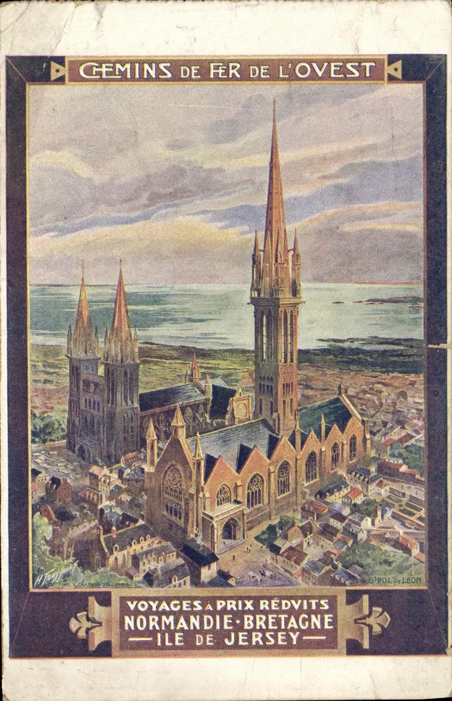 Kirche von Jersey — Normandie-Brittany — G. POL de LÉON - Vorderseite