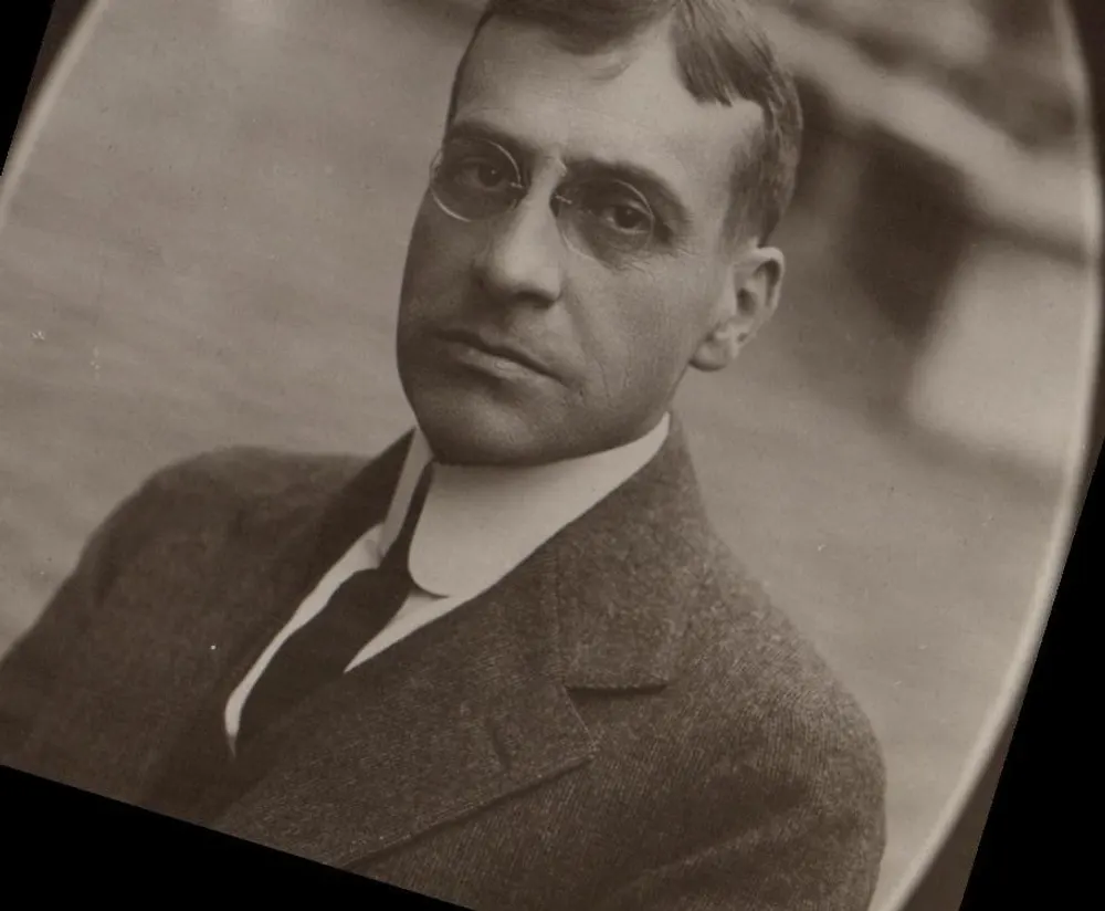 Porträt eines Mannes in einem Anzug — Ernest LIBERF — Verlag Ernest LIBERF - Vorderseite