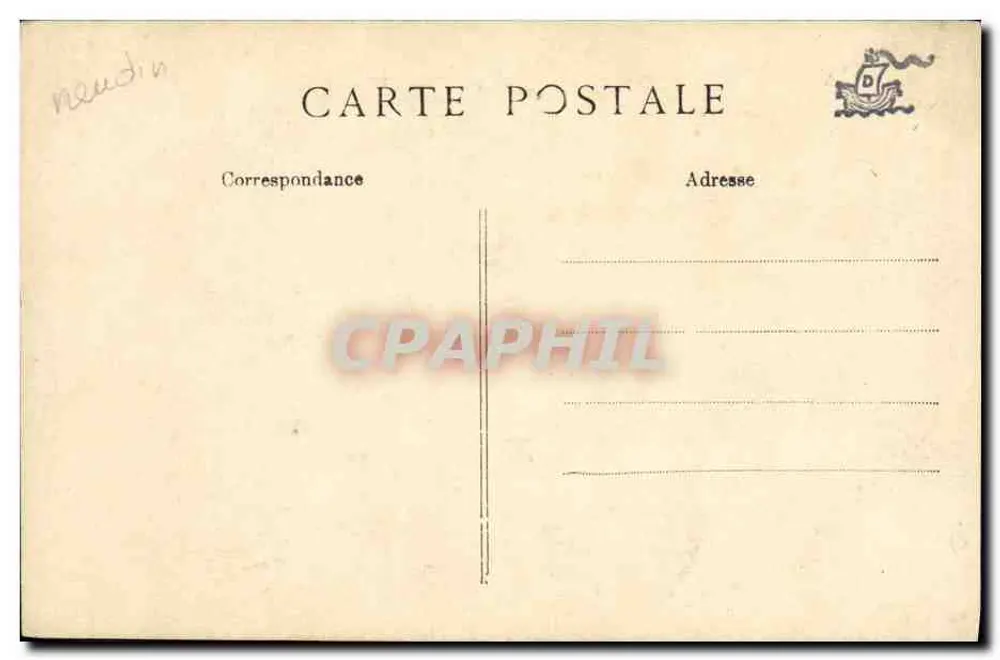 Herr Raymond Poincaré — Präsident der Französischen Republik — Karteikarte - Rückseite