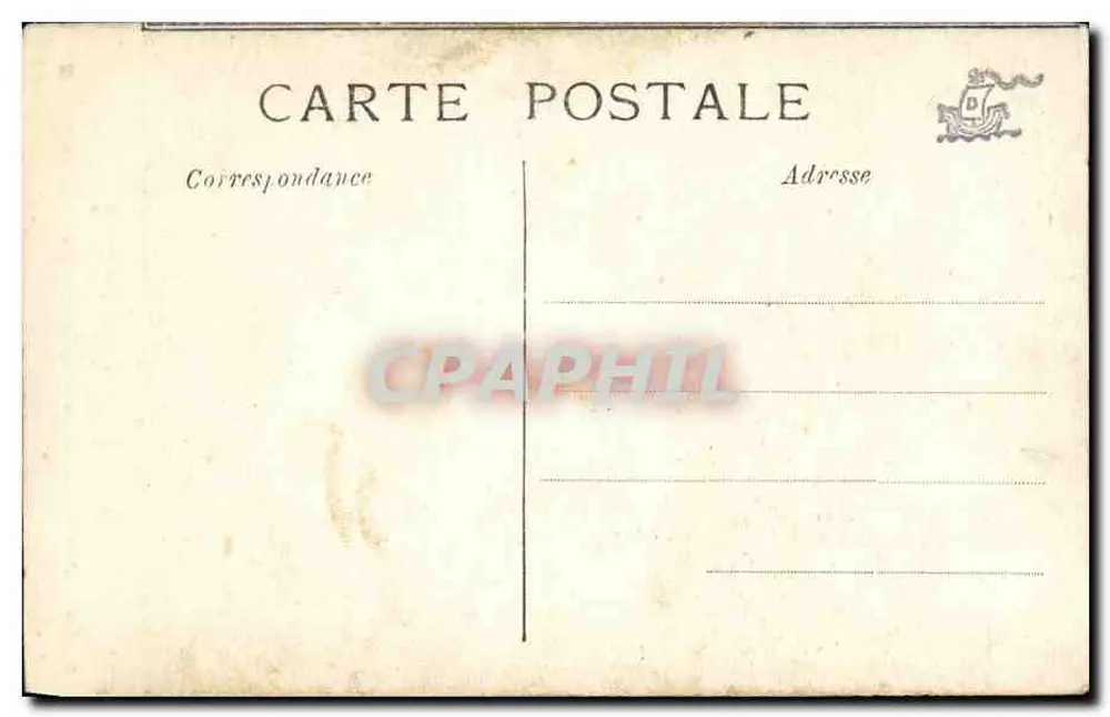 Raymond Poincaré — Präsident der Französischen Republik — Verlag M. J. C. (M. J. C.) - Rückseite