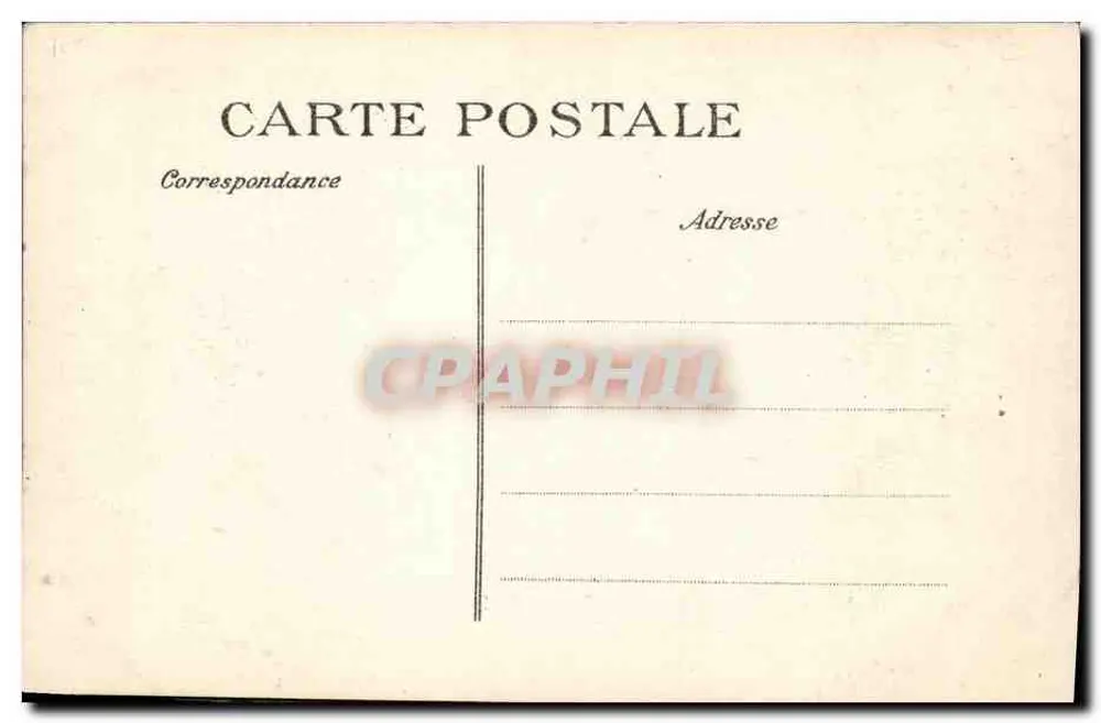 Trauerfeier Paul Déroulède — 3. Februar 1914 — M. Marcel Habert, Verlag - Rückseite