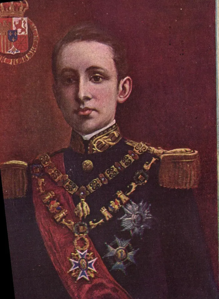Retrato de um jovem príncipe espanhol — editor desconhecido, número de série não visível - Frente