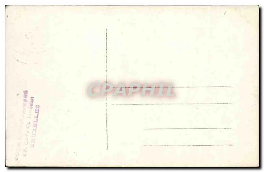 Bruxelles — Parade de la cavalerie royale — Éditeur C. G. de Hempt - Verso