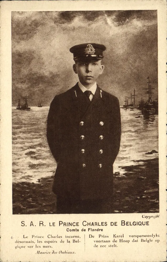 S.A.R. Prinz Charles von Belgien — Graf von Flandern — Verlag Héloïs-SADAC, Paris, Nr. 2906 - Vorderseite
