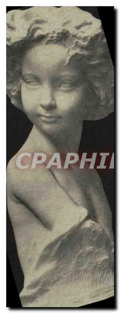Büste der Prinzessin Marie-José von Belgien — Skulptur von Victor Rousseau — Verlag L'Œuvre du Vêtement des Soldats Belges - Vorderseite