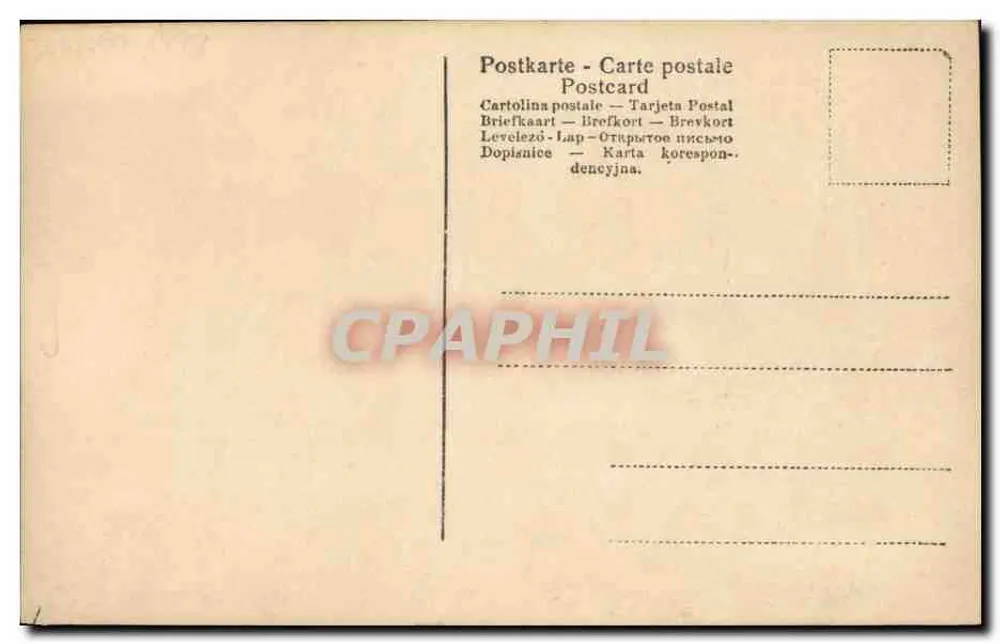 Criança Hohenzoller — 'Einjähriger' — Verlag J. Wollstein, Berlin C.54 - Verso