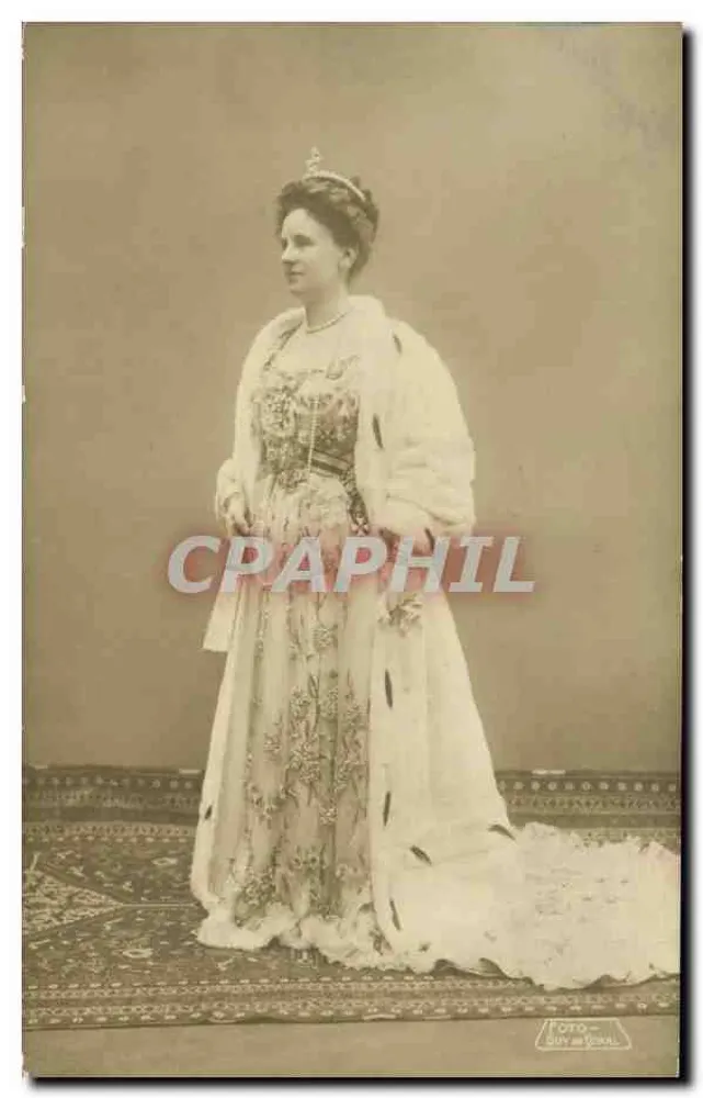 Rainha Alexandra da Rússia — retrato em vestido de corte — editor Foto-Buy-Medial - Frente