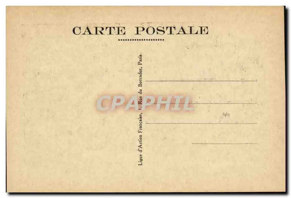 Die in Exil lebende königliche Familie — Die Familie Guise — Cliché Vincent, Paris - Rückseite