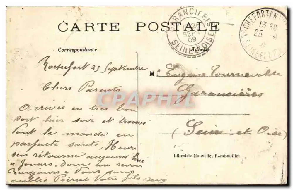 Madame a Duquesa de Uzès — Cavaleira — Editor não identificado, n° 50 - Verso