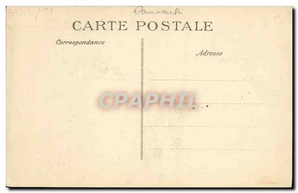 S.M. Alexandrine Rainha da Dinamarca — retrato — ELD - Verso